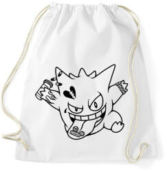 printfashion Strange creature - Sportzsák, Tornazsák - Fehér (15891161)