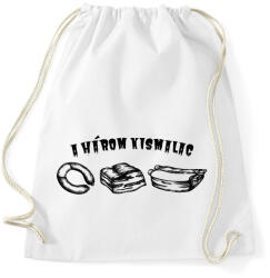 printfashion A három kismalac - Sportzsák, Tornazsák - Fehér (8202760)