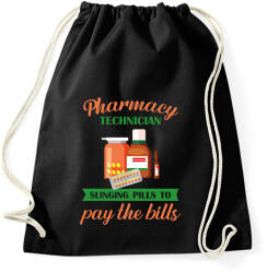 printfashion Pharmacy technician - Sportzsák, Tornazsák - Fekete (7299200)