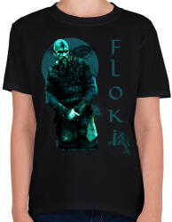 printfashion FLOKI-BLUE - Gyerek póló - Fekete (4305165)