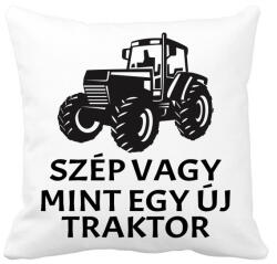 printfashion Szép vagy, mint egy új traktor. - Párnahuzat, Díszpárnahuzat - Fehér (4851375)