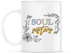 printfashion Soul sisters - Bögre - Fehér (13494608)