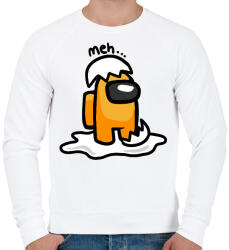 printfashion Among us Gudetama - Férfi pulóver - Fehér (3025446)