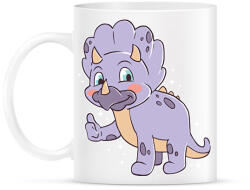 printfashion Triceratopsz - Bögre - Fehér (13679022)