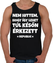 printfashion REPUBLIC - Férfi atléta - Fekete (11354419)