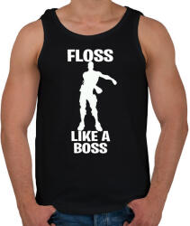printfashion Floss Like A Boss - Férfi atléta - Fekete (1126752)