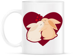 printfashion Nyúl szerelem - Bögre - Fehér (14495847)