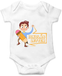printfashion Iskolás lettem - Baba Body - Fehér (1702213)
