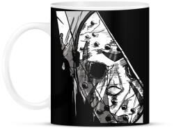 printfashion Jason Voorhees 3 - Bögre - Fekete (5563512)