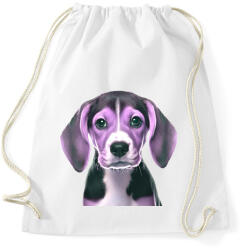 printfashion beagle - Sportzsák, Tornazsák - Fehér (14042503)