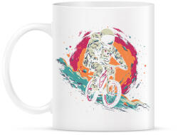 printfashion Bringás űrhajós - Bögre - Fehér (15683036)