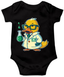 printfashion Tudós gumikacsa - Baba Body - Fekete (12897553)