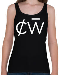 printfashion Charlotte de Witte - Női atléta - Fekete (1802442)