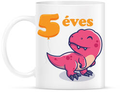 printfashion Dínós minta - Bögre - Fehér (6237795)