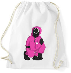 printfashion Squid Game Soldier - Sportzsák, Tornazsák - Fehér (5487112)