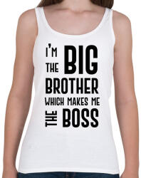 printfashion Big brother boss - Női atléta - Fehér (7011511)