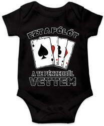 printfashion A te pénzedből - Baba Body - Fekete (15561844)