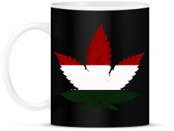 printfashion magyar ganja - Bögre - Fekete (1508686)