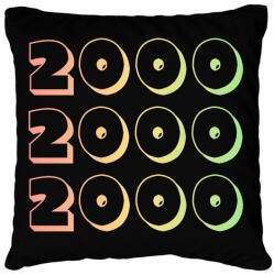 printfashion 2000 - Párnahuzat, Díszpárnahuzat - Fekete (12742961)