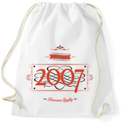 printfashion since-2007-red-black - Sportzsák, Tornazsák - Fehér (538571)