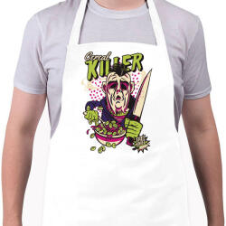 printfashion Cereal killer - gasztro horror - Kötény - Fehér (5483359)