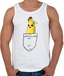 printfashion Fortnite - Banán skin - Férfi atléta - Fehér (3996557)