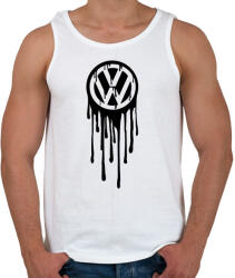 printfashion VolksWagen Fekete - Férfi atléta - Fehér (954970)