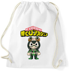 printfashion MHA Tsuyu Asui - Sportzsák, Tornazsák - Fehér (1859021)