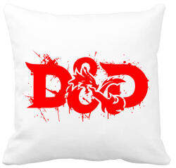 printfashion D&D - Párnahuzat, Díszpárnahuzat - Fehér (2093134)