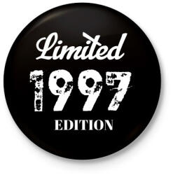 printfashion 1997 - Kitűző, hűtőmágnes - Fekete (4561328)