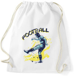printfashion Football sport - Sportzsák, Tornazsák - Fehér (5606797)