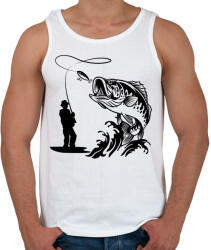 printfashion fishing - Férfi atléta - Fehér (3293238)