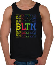 printfashion BLTN - Balaton - Férfi atléta - Fekete (7349647)