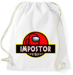 printfashion Impostor - Among us - Sportzsák, Tornazsák - Fehér (3922030)