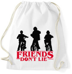 printfashion Friends Don't Lie! - Sportzsák, Tornazsák - Fehér (1903983)