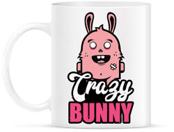 printfashion Crazy Bunny - Bögre - Fehér (2401484)