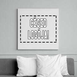 printfashion Céged logója! - Vászonkép - Fehér (6630114)
