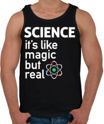 printfashion Science - Férfi atléta - Fekete (2024037)