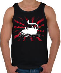 printfashion FSZOM KIVAN - Férfi atléta - Fekete (10441056)