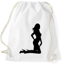 printfashion sexy woman. 2 - Sportzsák, Tornazsák - Fehér (4586051)