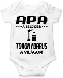 printfashion Toronydarus apa - Baba Body - Fehér (1332688)