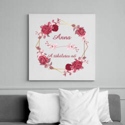 printfashion Anna - Vászonkép - Fehér (6632755)