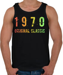 printfashion 1970 - Férfi atléta - Fekete (4561614)