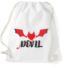 printfashion DEVIL - Sportzsák, Tornazsák - Fehér (2208555)