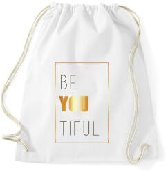 printfashion Beatiful - Sportzsák, Tornazsák - Fehér (263125)