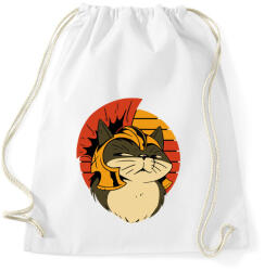 printfashion The legion cat - légiós macska - Sportzsák, Tornazsák - Fehér (5485211)
