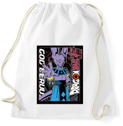 printfashion Dragon Ball Szuper - Sportzsák, Tornazsák - Fehér (13216010)