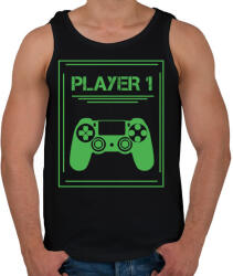 printfashion PLAYER 1 - Férfi atléta - Fekete (4228968)