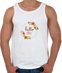 printfashion Hello Fall - Férfi atléta - Fehér (14204614)