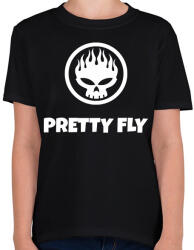 printfashion PRETTY FLY - Gyerek póló - Fekete (10998516)